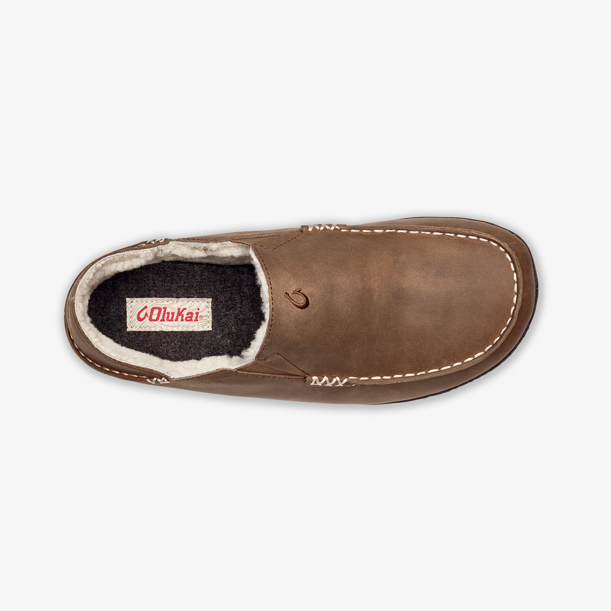 Moloā Slipper - Toffee / Dark Wood - Image 6